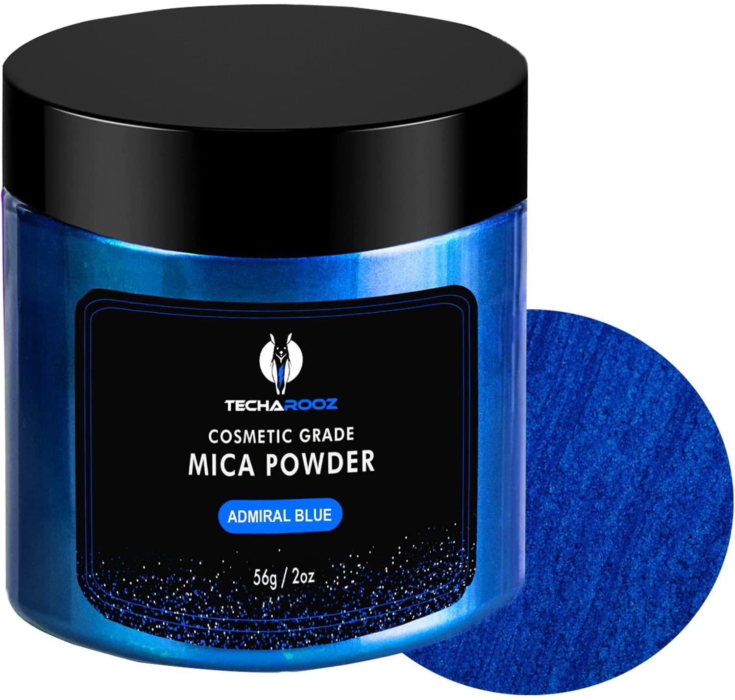 LIGHT BLUE Mica Powder Pigment, Cosmetic Grade, Mica Powder for