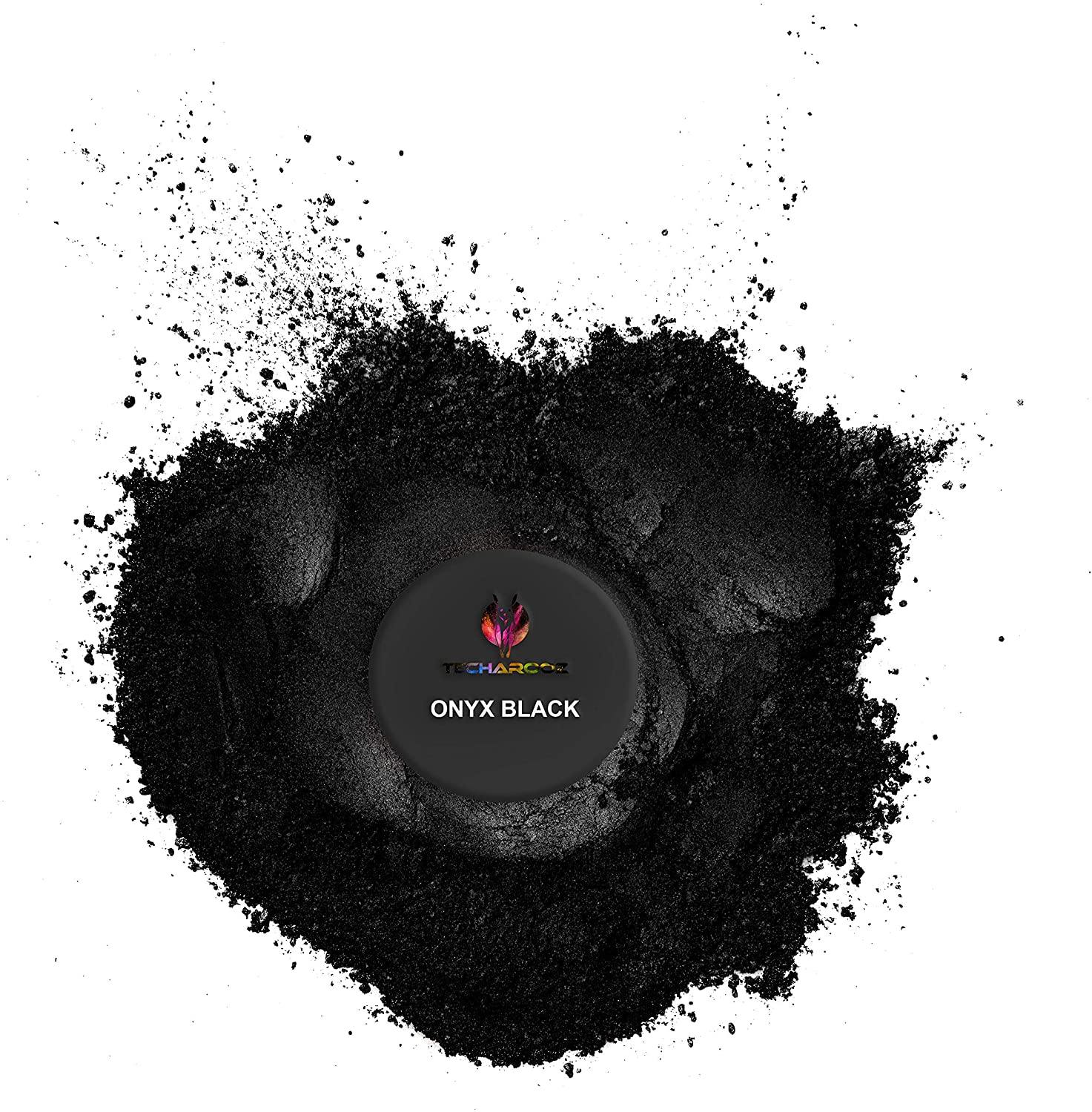 Black Mica Powder for Epoxy Resin 2oz. Jar - Soap Making Dye
