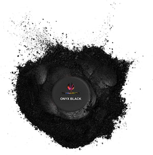 Black Mica Powder for Epoxy Resin 56g / 2oz. Jar - TECHAROOZ 2 Tone Resin Dye Color Pigment Powder for Lip Gloss, Nails, Colorant for Slime Bath Bombs Soap Making & Polymer Clay