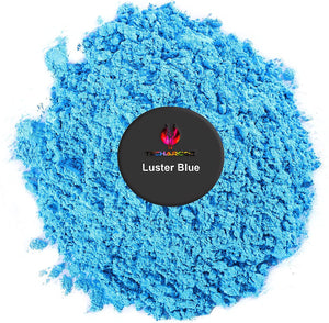 Turquoise Gem Mica Powder for Epoxy Resin 56g / 2oz. Jar - TECHAROOZ 2 Tone Resin Dye Color Pigment Powder for Lip Gloss, Nails, Colorant for Slime Bath Bombs Soap Making & Polymer Clay