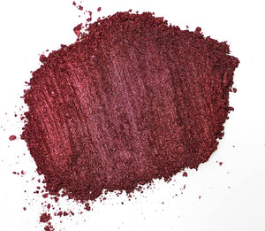 Shiraz Red Mica Powder for Epoxy Resin 56g / 2oz. Jar - TECHAROOZ 2 Tone Resin Dye Color Pigment Powder for Lip Gloss, Nails, Colorant for Slime Bath Bombs Soap Making & Polymer Clay
